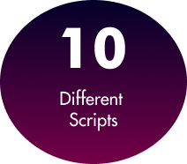 10 Different Scripts
